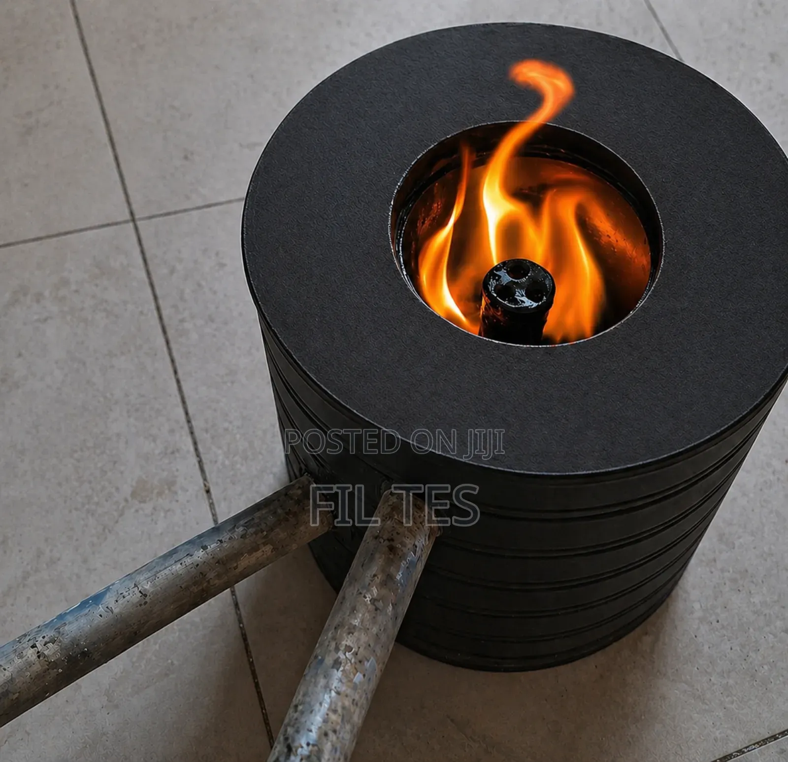 በተቃጠለ የመኪና ዘይት የሚሰራ ምድጃ (Waste Oil Stove Waste Oil Stove)
