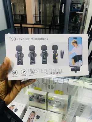 T90 Lavalier Microphone 1-to- 4 (4mic)