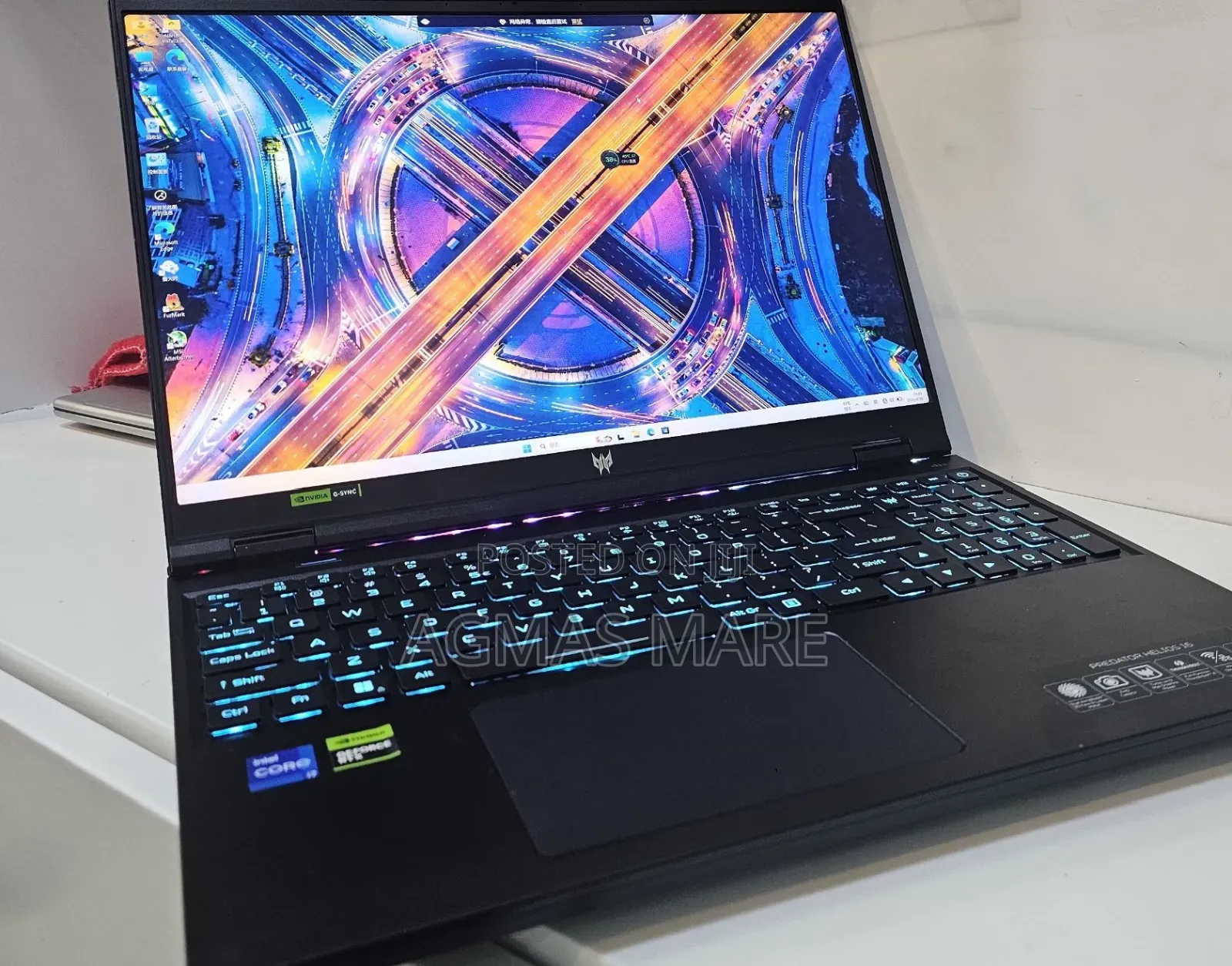 New Laptop Acer Predator Helios 16 16GB Intel Core i7 SSD 1T