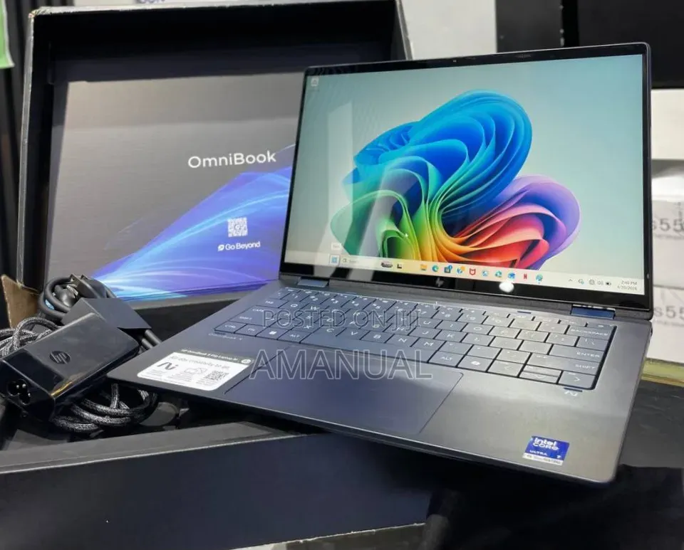 New Laptop HP OmniBook X Flip 14" 16GB Intel Core Ultra 7 SSD 1T