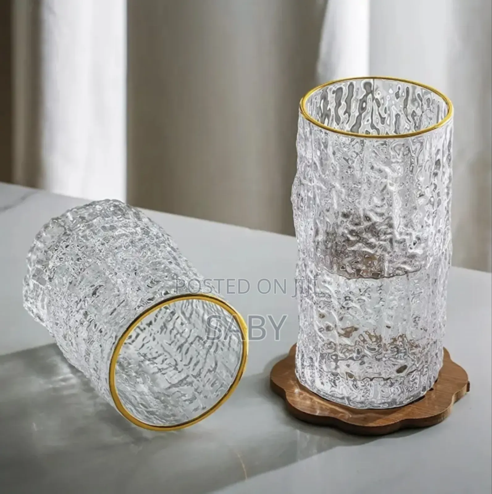 Vintage Water And Juice Glass Cup