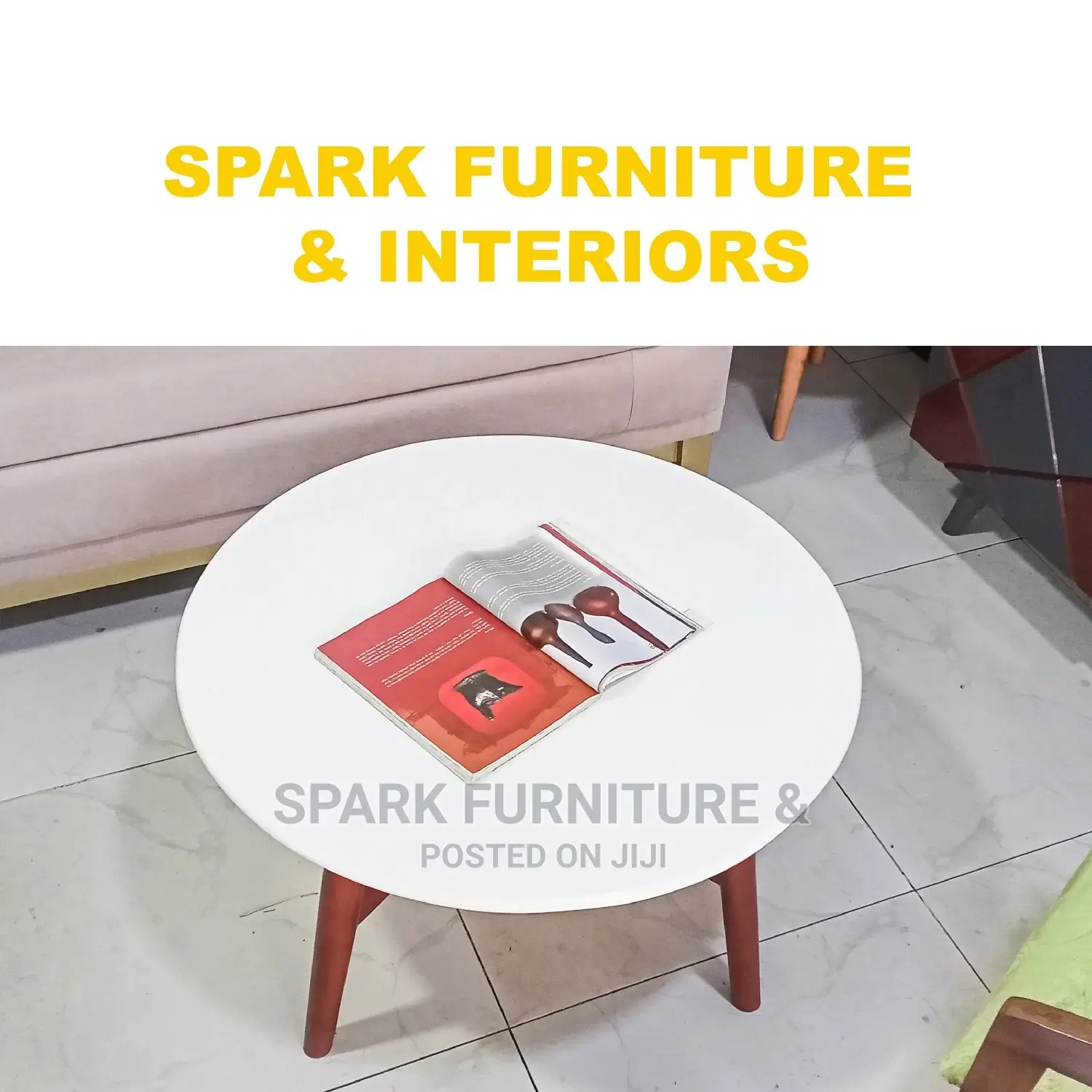 Ct-002 Round Coffee Table 80cm X 80cm