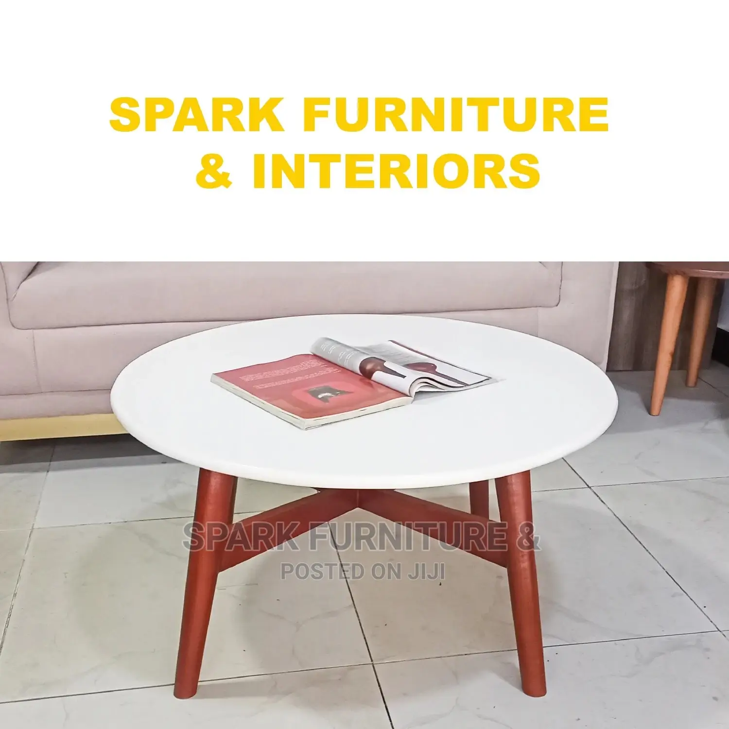 Ct-002 Round Coffee Table 80cm X 80cm