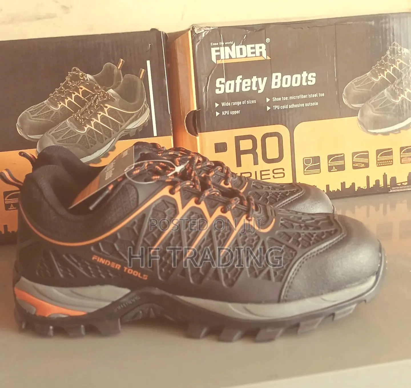 Finder Stylish Safety Shoes