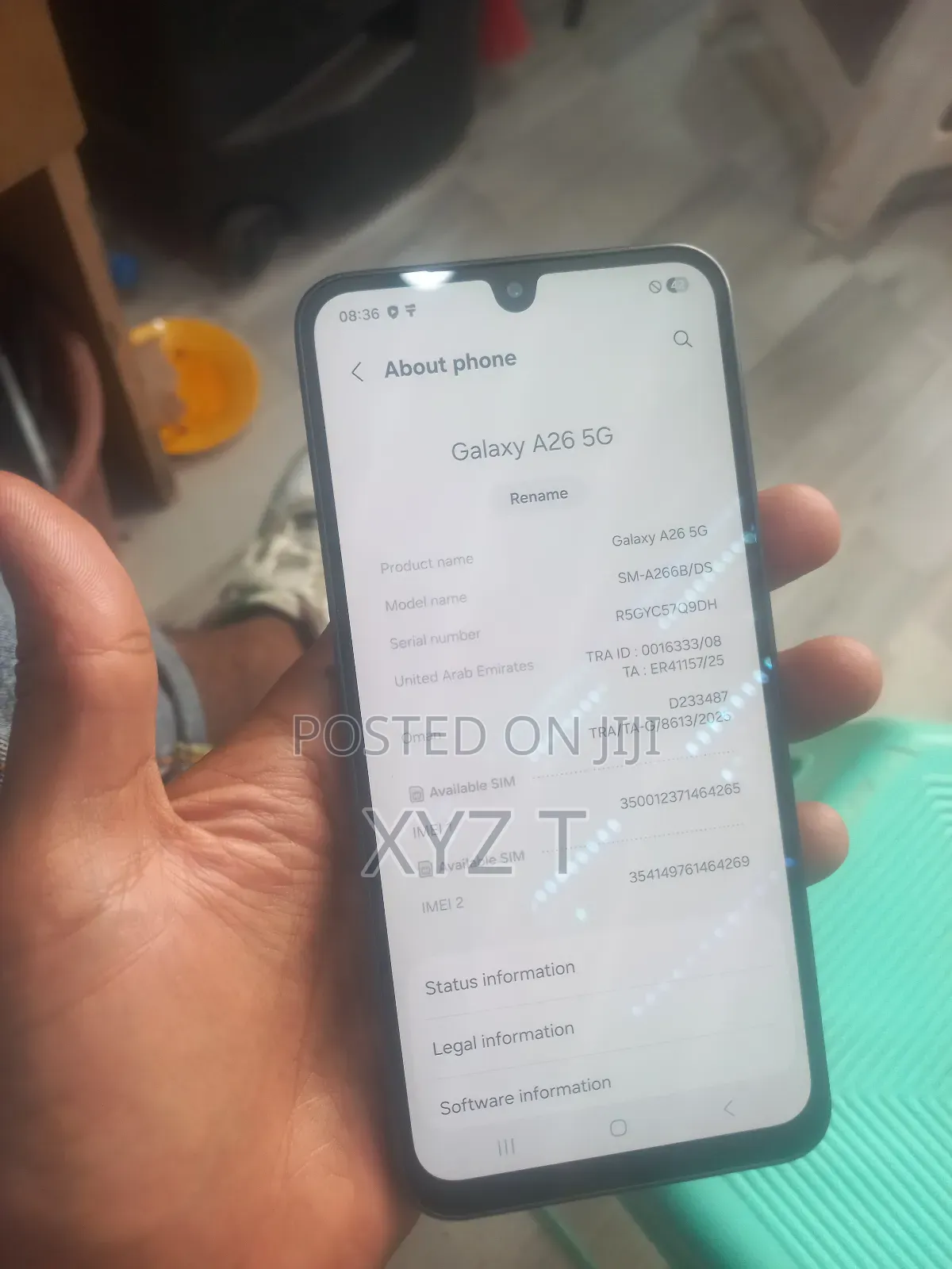 New Samsung Galaxy A26 256 GB Black