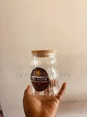 Glass Mug With Lid And Straw