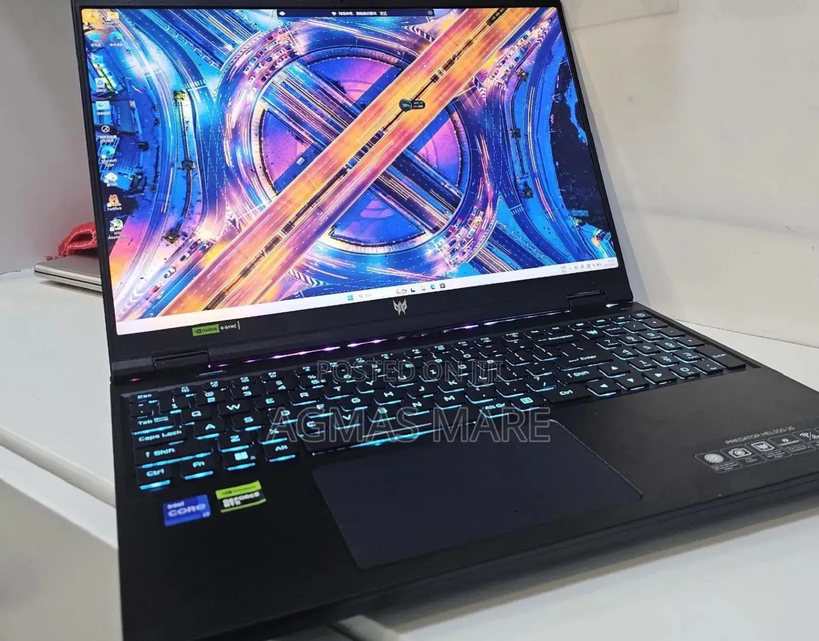 New Laptop Acer Predator Helios 16 16GB Intel Core i7 SSD 1T
