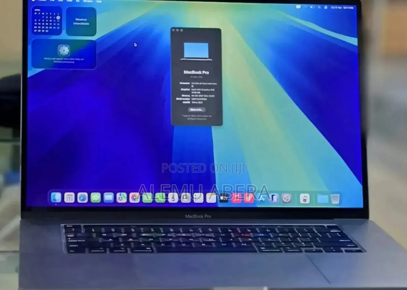 New Laptop Apple MacBook Pro 2019 64GB Intel Core i9 SSD 512GB