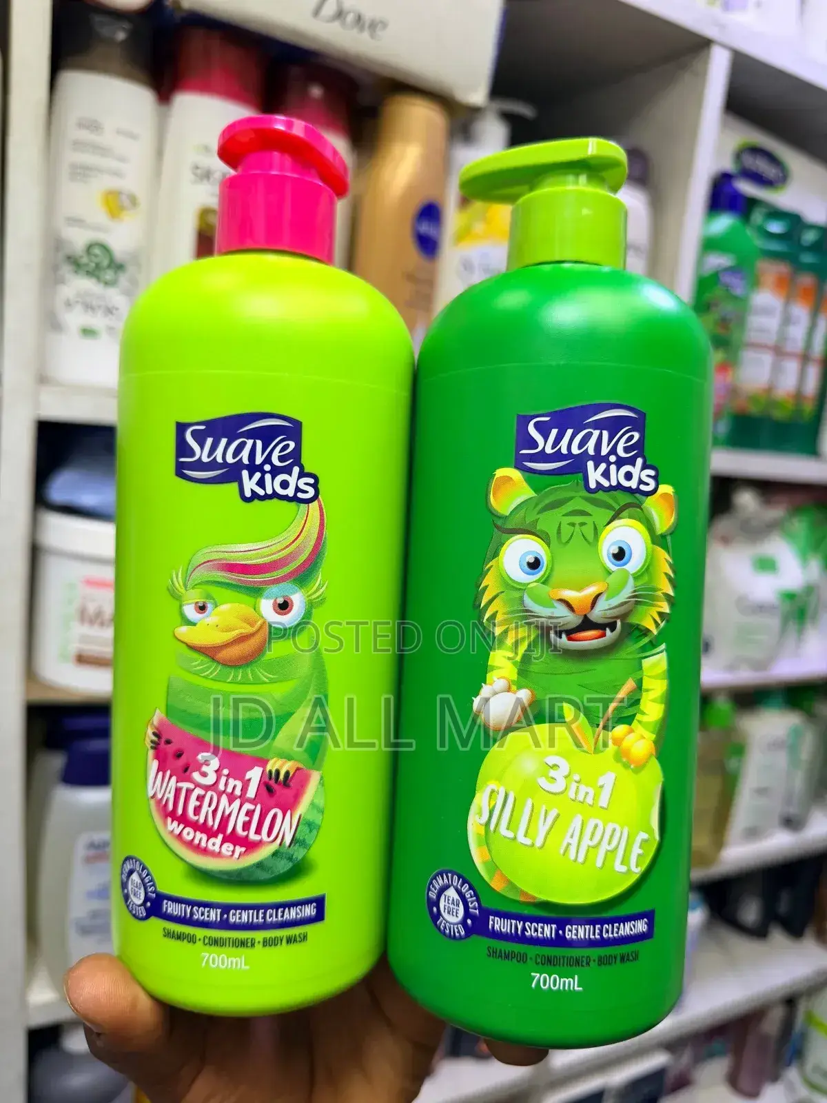 Suave Kids 3-in-1 Shampoo, Conditioner, and Body Wash