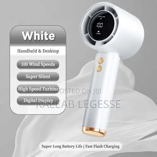 Rechargeable Mini Turbo Fan