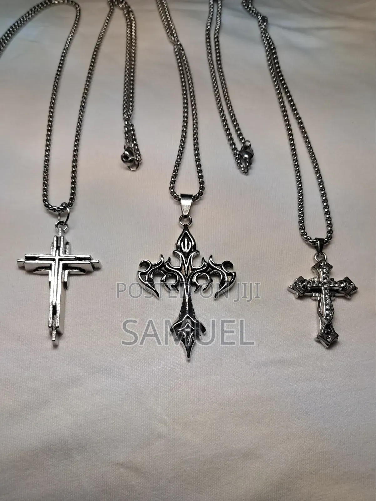 Custom Non-Fading Cross Necklace