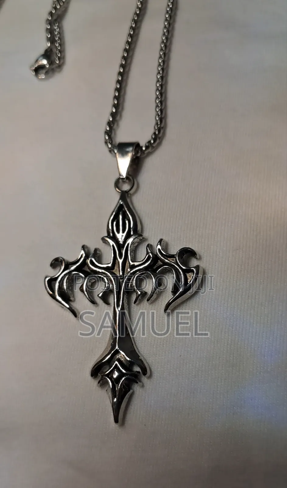 Custom Non-Fading Cross Necklace