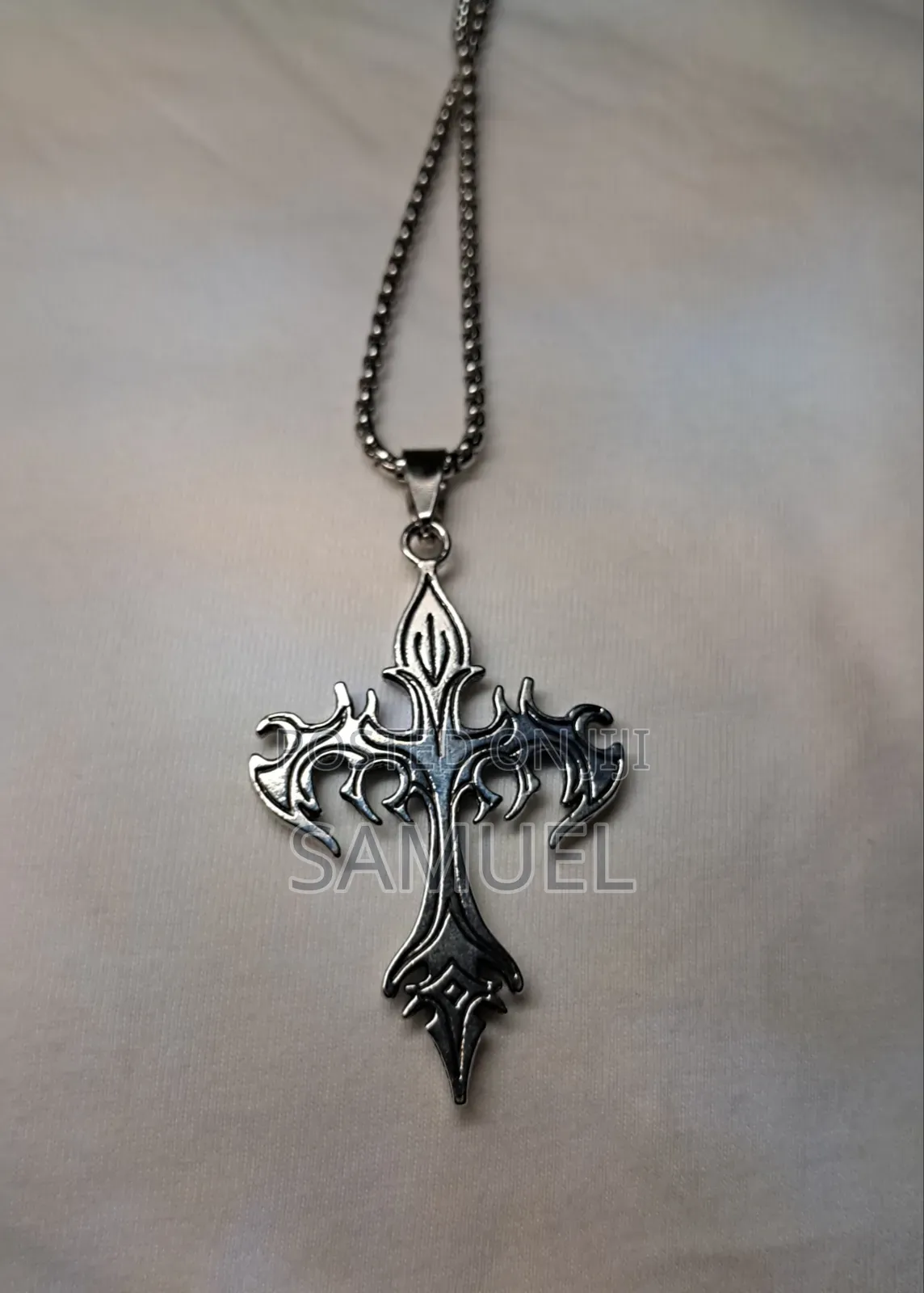 Custom Non-Fading Cross Necklace