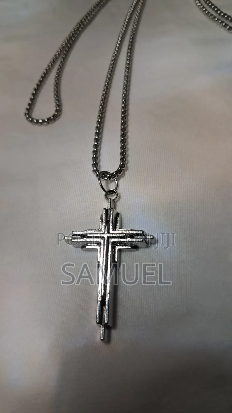 Custom Non-Fading Cross Necklace