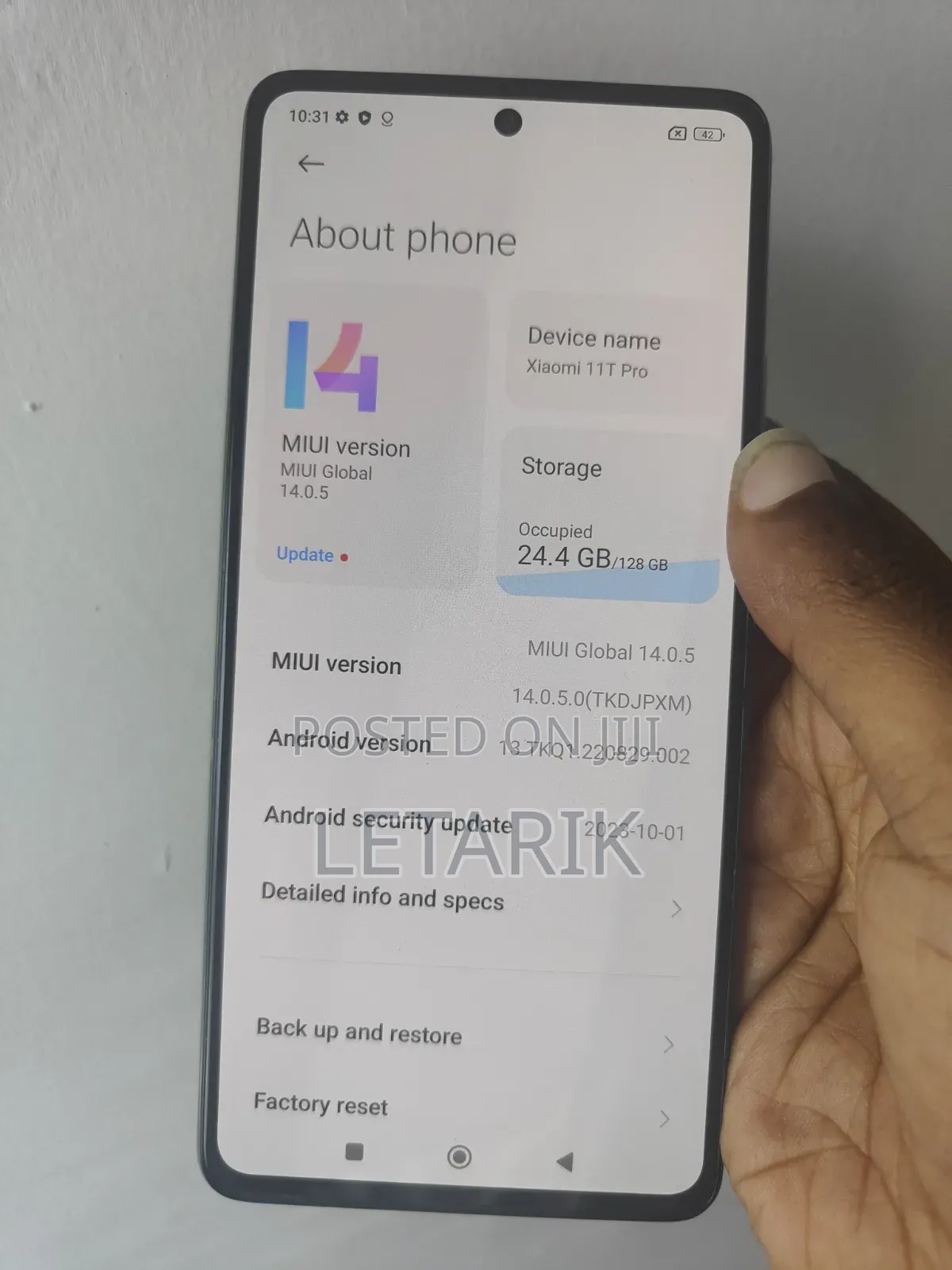 Xiaomi 11T 128 GB White