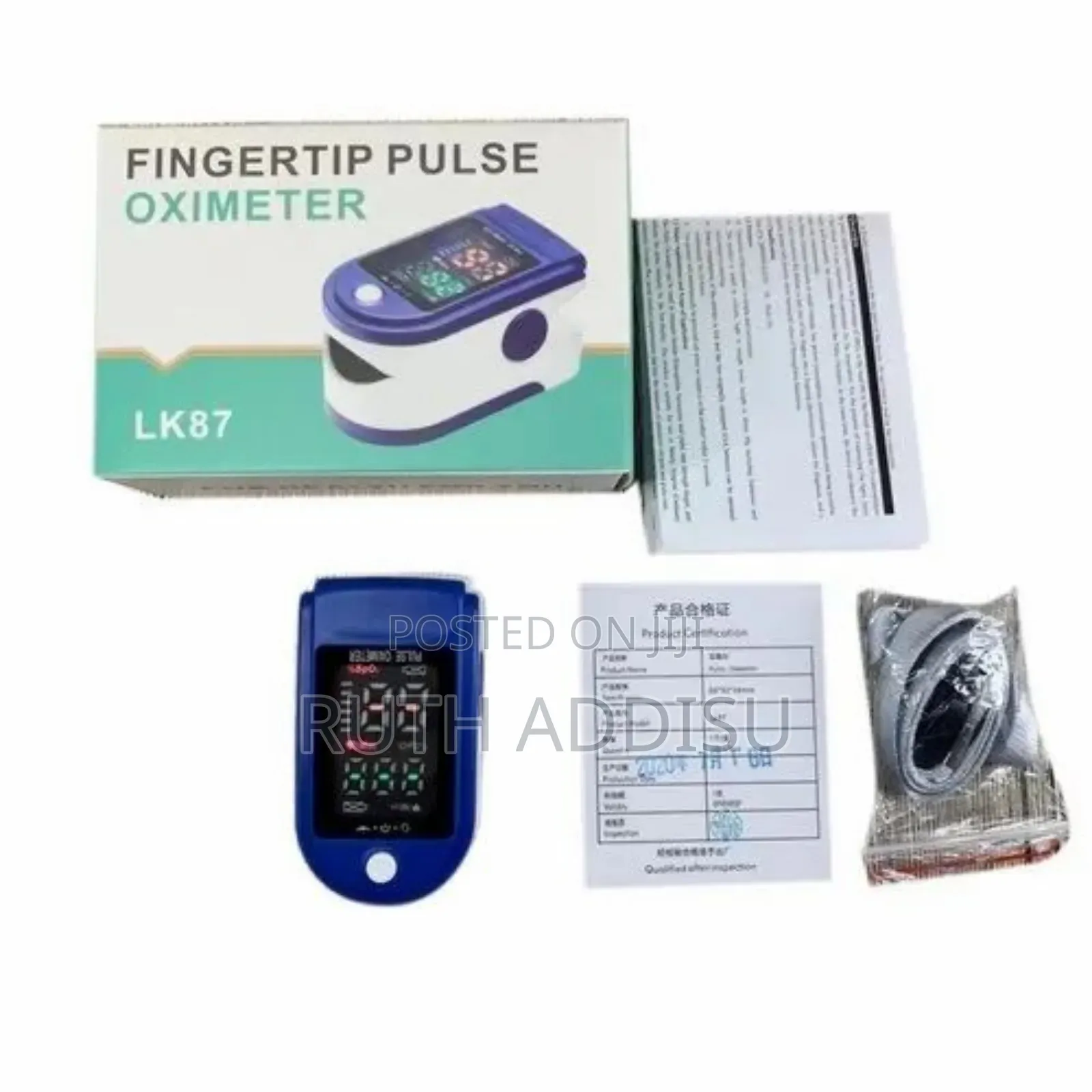 Pulse Oximeter With Digital Heart Rate Monitor Oximeter Com