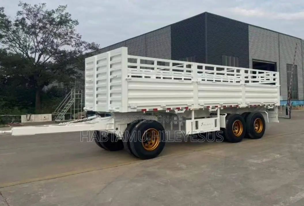 Brand New 3-Axle Full Trailer (Drawbar Type) - 37.5 Ton Capacity