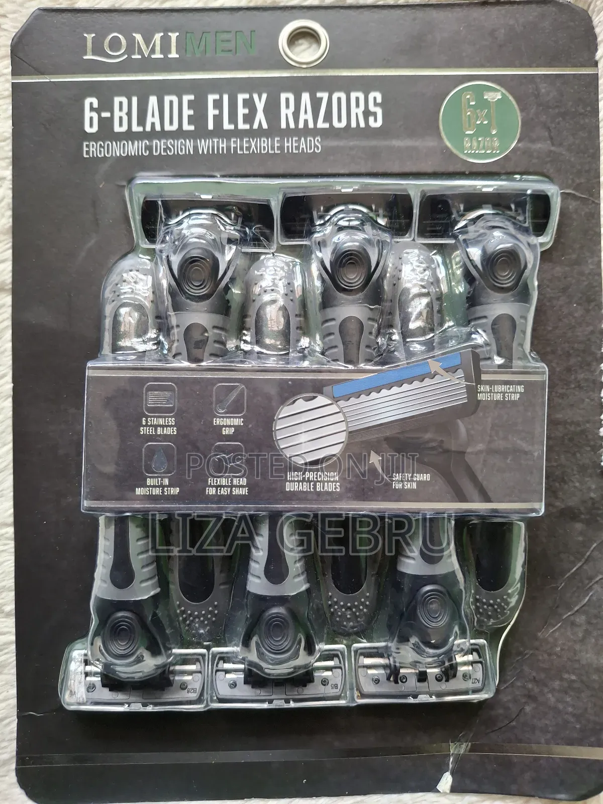 6 Set Razors.