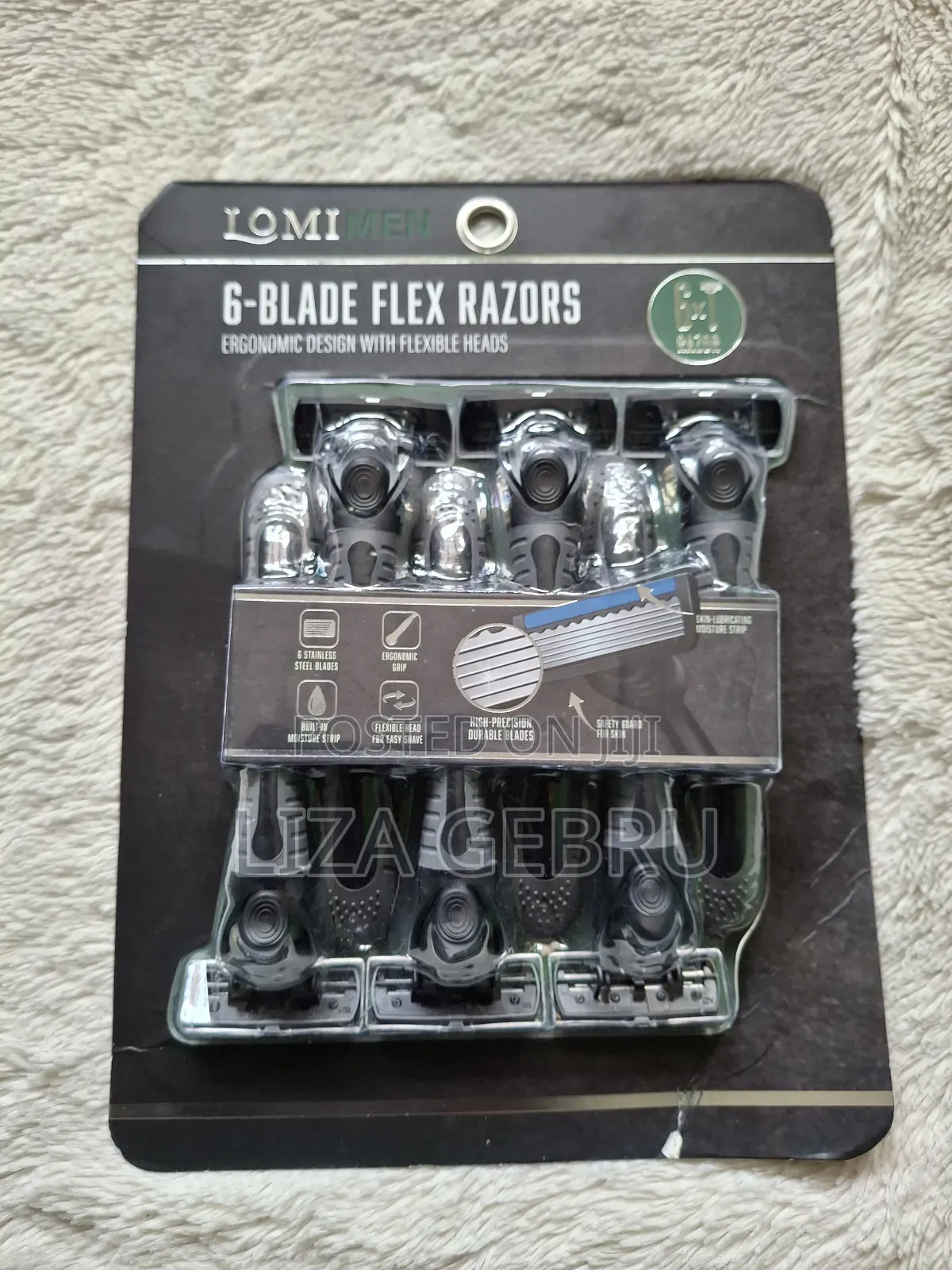 6 Set Razors.
