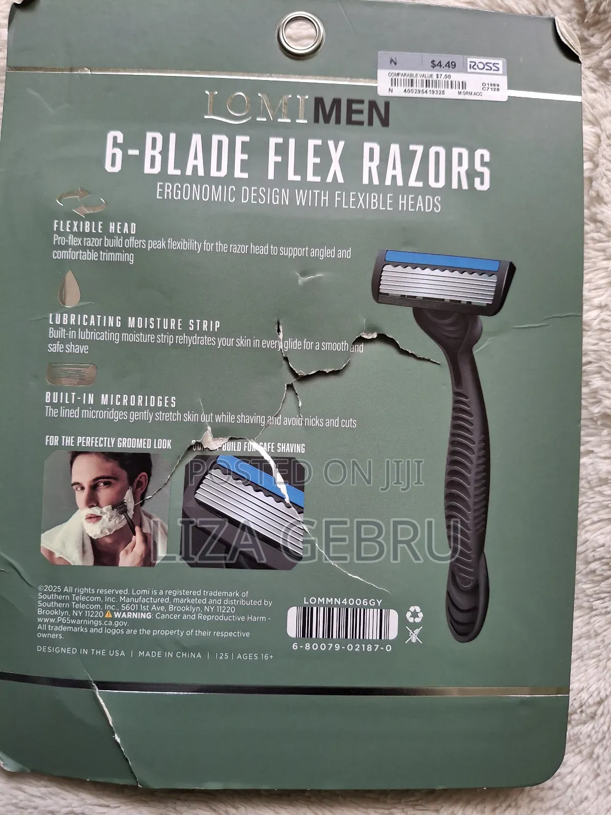 6 Set Razors.