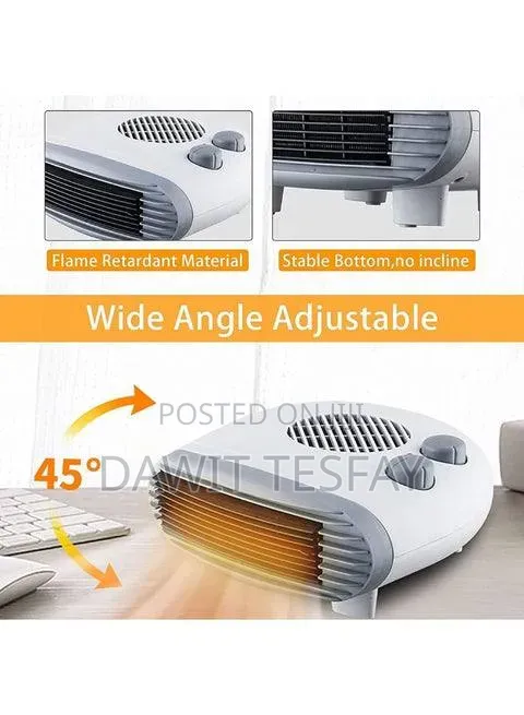 Jl Niva Compact 2 in 1 Fan Heater