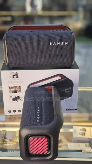 Sanen Portable Bluetooth Speaker – Clear Sound, Compact Design