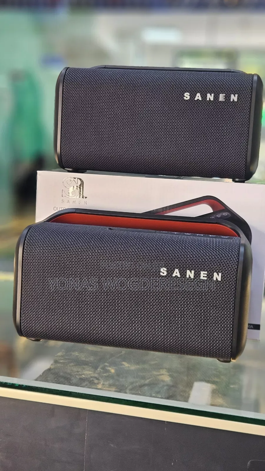 Sanen Portable Bluetooth Speaker – Clear Sound, Compact Design