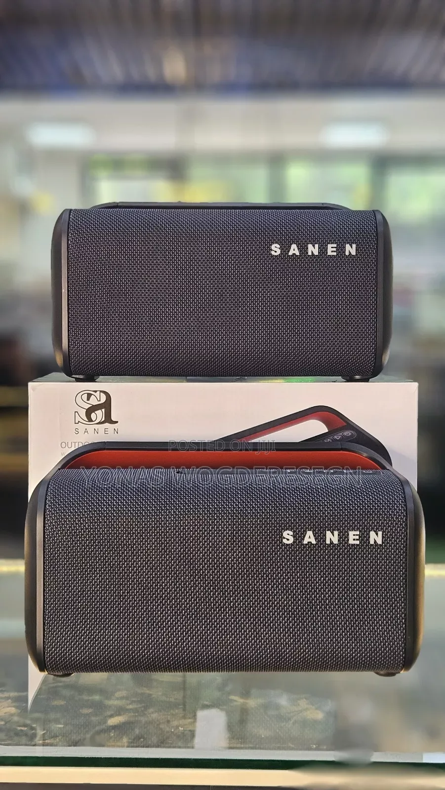 Sanen Portable Bluetooth Speaker – Clear Sound, Compact Design