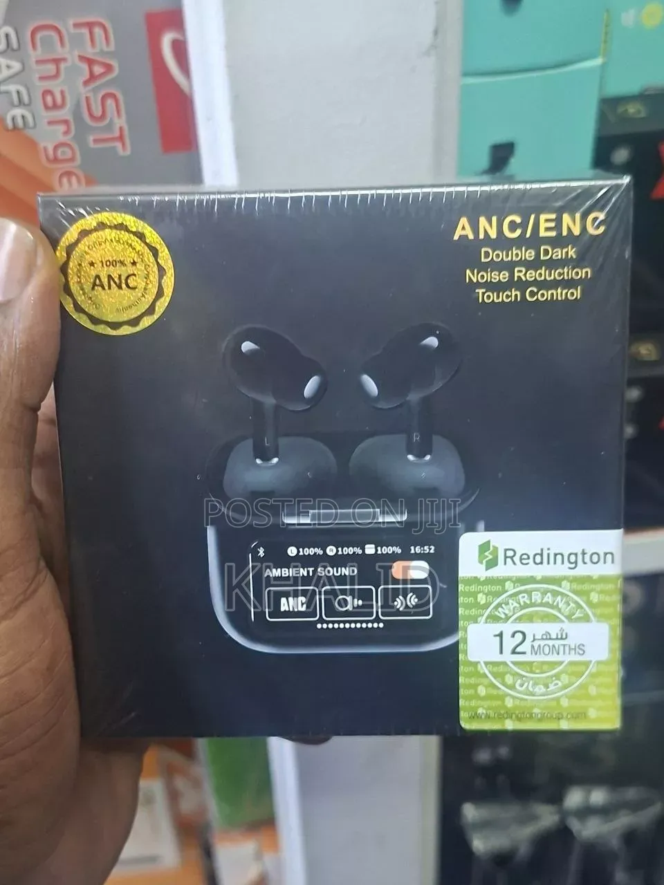 አዲሱ Smart Screen Airpods - በጥቁር ቀለም!