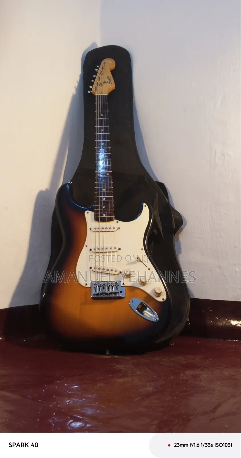 Fender Squire Stratocaster Electric Guitar