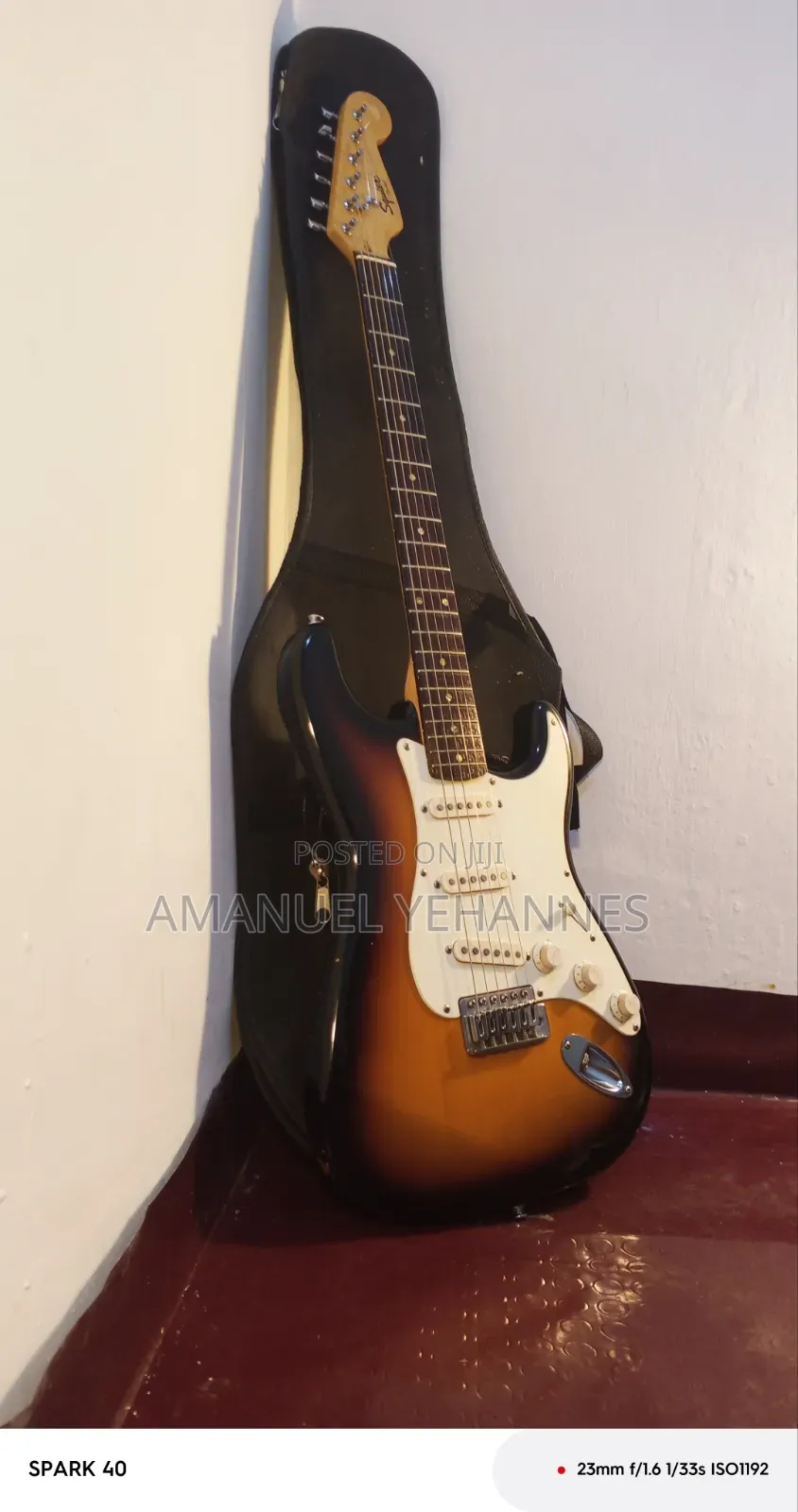 Fender Squire Stratocaster Electric Guitar