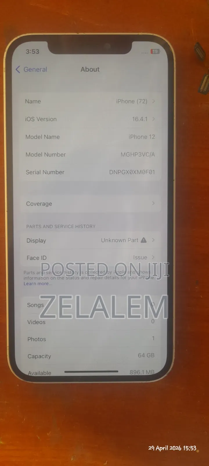 Apple iPhone 12 64 GB White