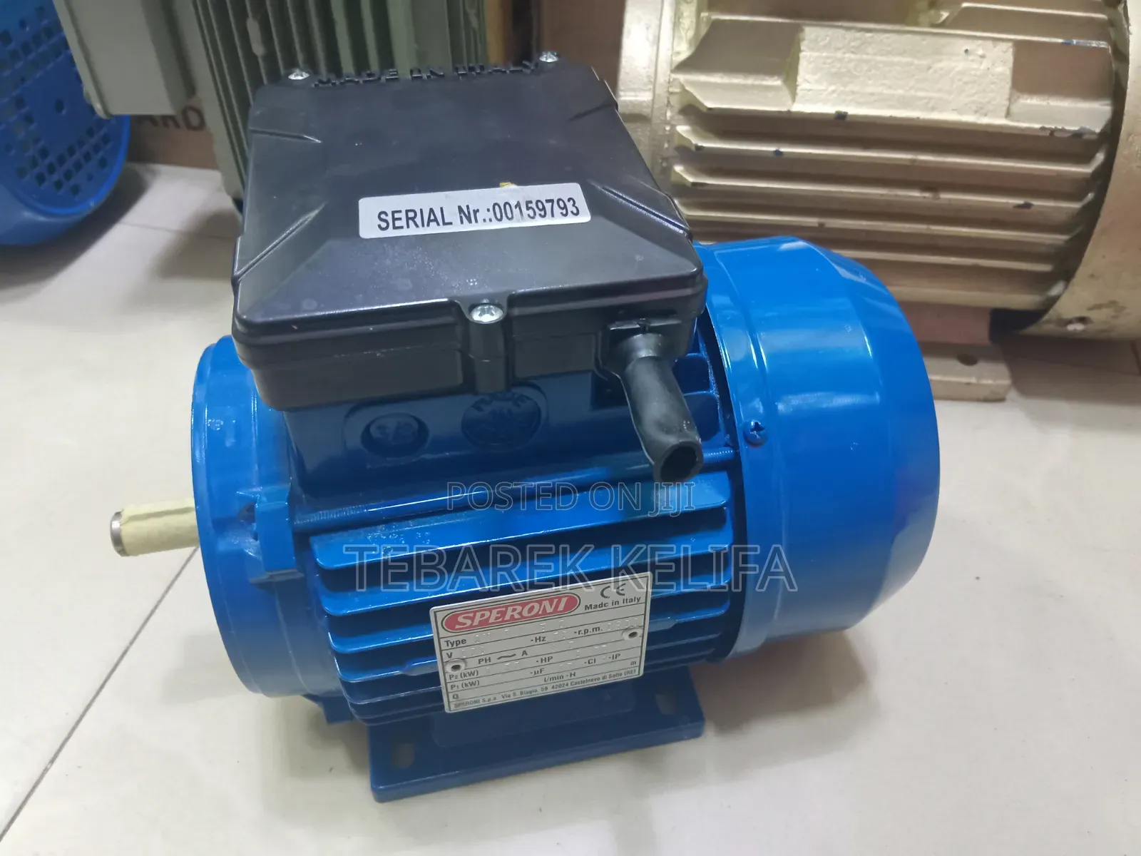 Speroni Electric Motor Made in Italy