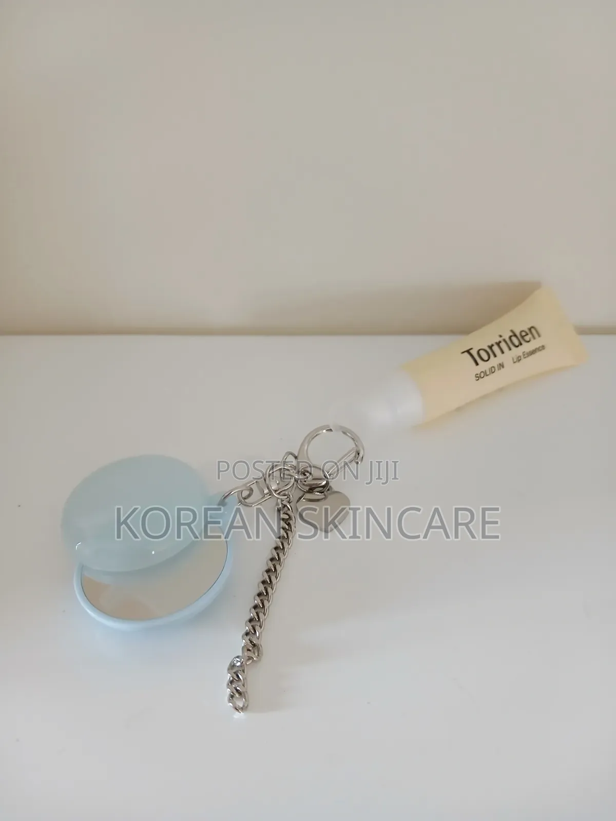 Korean Bag Charm Accessory With Mini Mirror