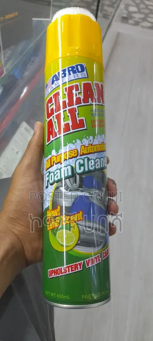 Abro Masters Clean All Multi-Purpose Foam Cleaner - ኦሪጅናል ማፅጃ