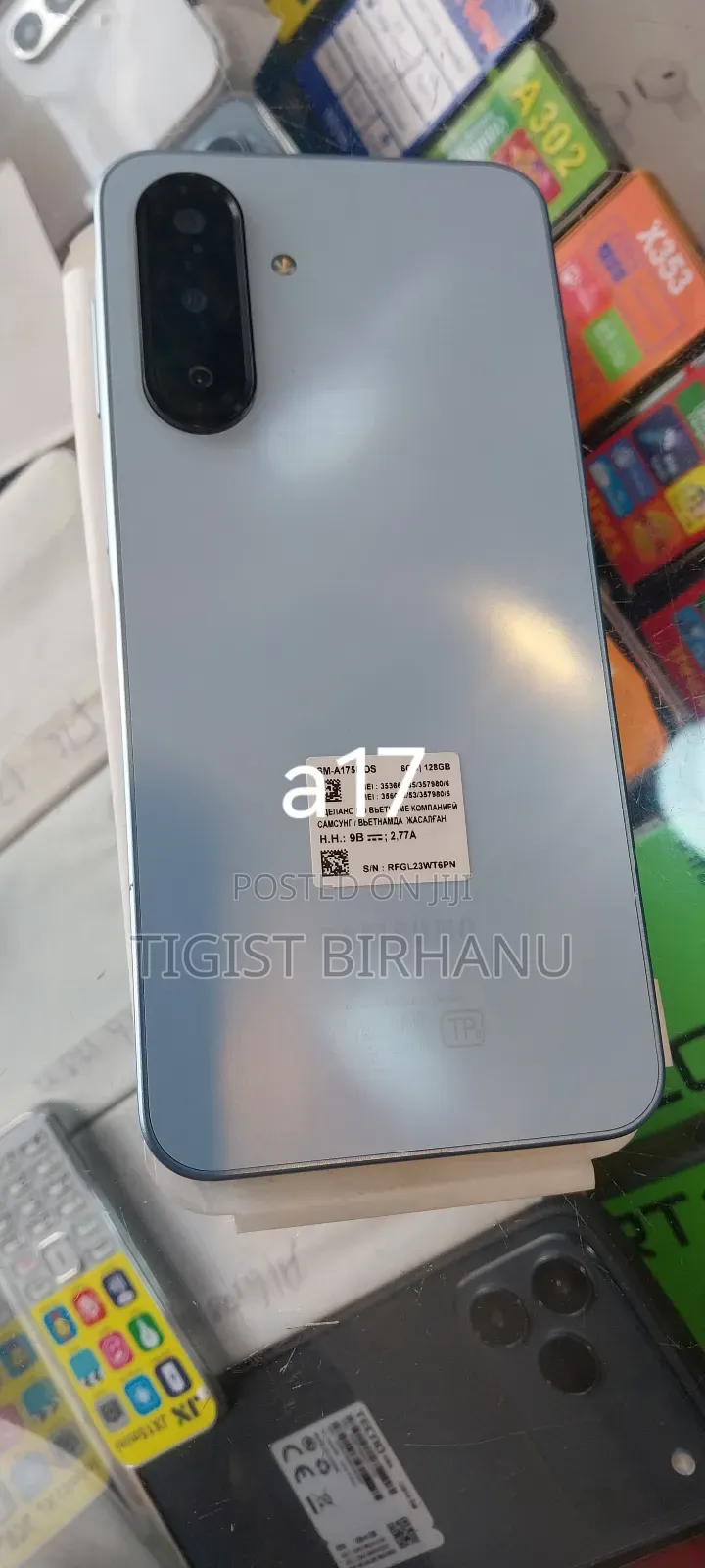 New Samsung Galaxy A17 5G 128 GB Gray