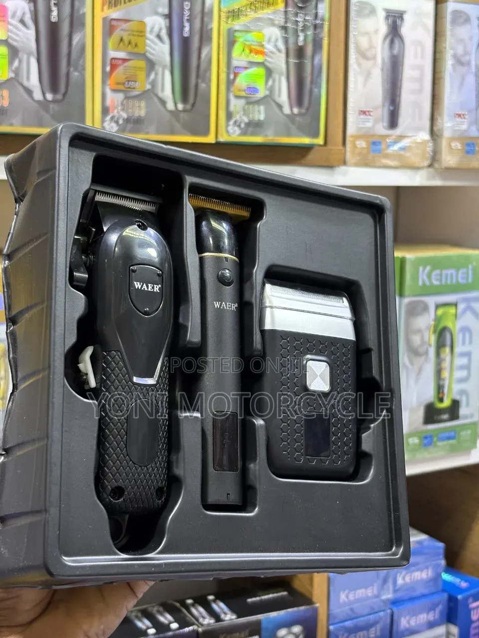 3in 1 Hair Clippers 7waerclippers3in1fullpackage