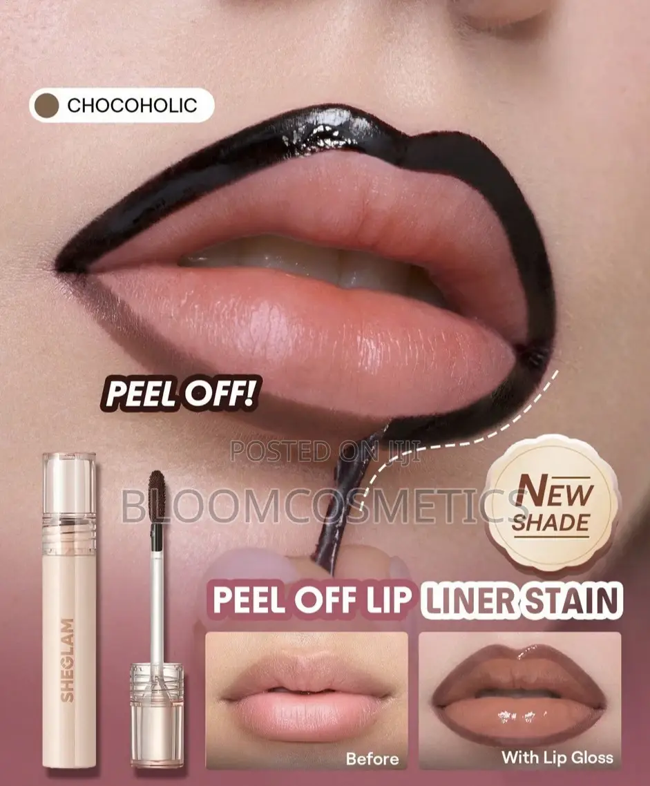 Sheglam - Peel Off Lip Liner Stain-chocoholic Lip