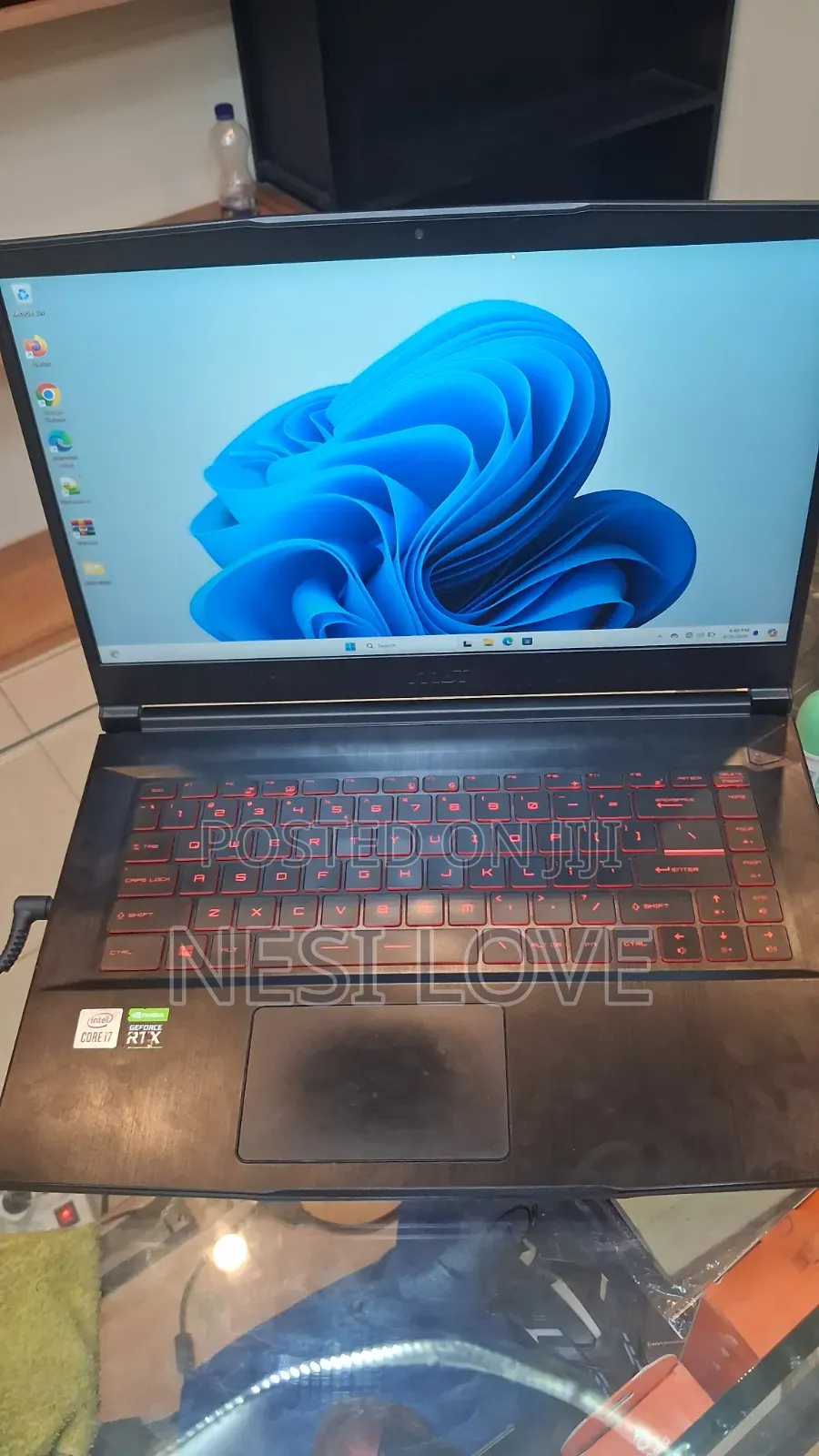 New Laptop MSI GF65 Thin 10UE 16GB Intel Core i7 SSD 512GB