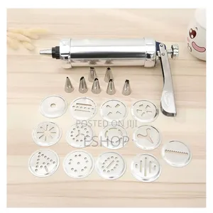 From Dough to Design: 21-Piece Cookie Frosting Station