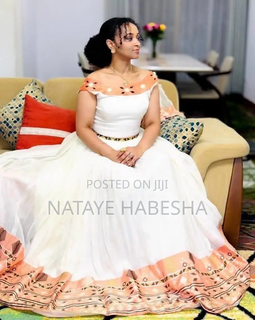 የሀገር ባህል ልብሶች Habesha Kemis Netela Gabi Kuta ሽፎን Chiffon የሐበሻ ልብስ