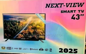 Next View 43'' Smart Tv New 2025