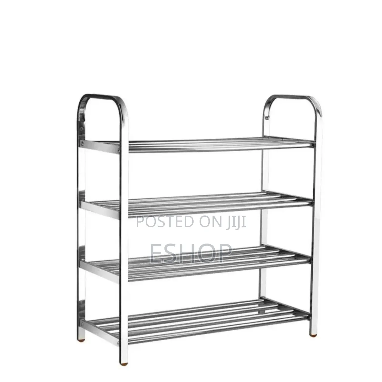 Quick Assembly 4-layer Metal Shoe Storage Unit