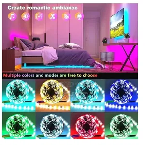 Bedroom Mood Lighting 5m Led Strip - Remote Control Single