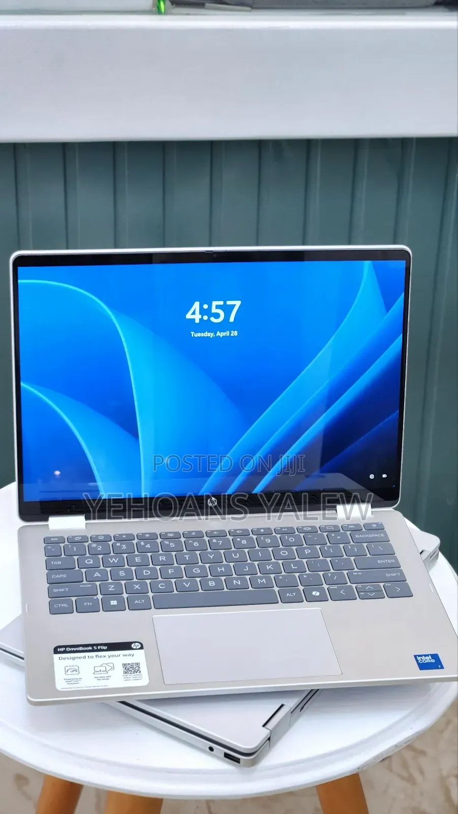 New Laptop HP OmniBook 5 Flip 14-fp0023dx 16GB Intel Core 7 SSD 512GB