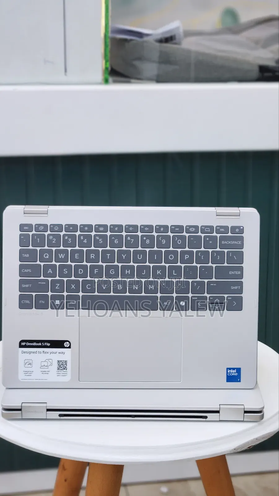 New Laptop HP OmniBook 5 Flip 14-fp0023dx 16GB Intel Core 7 SSD 512GB