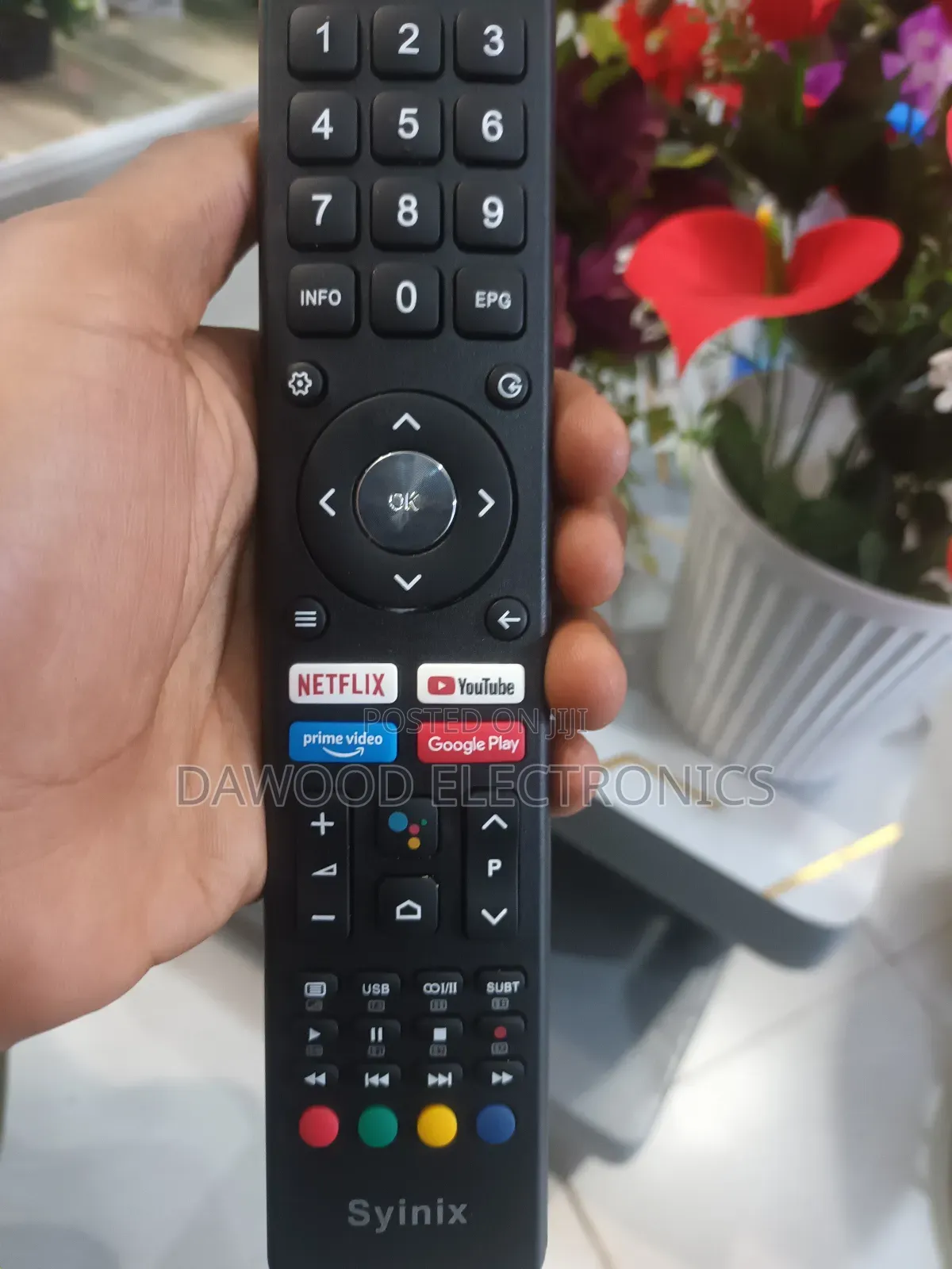 Syinix Tv Remote Control