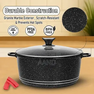 Sonex Granita Cookware ሶነክስ ግራኒታ የድስት ስብስብ