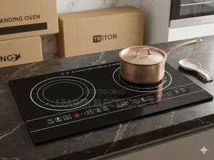 Lux Digital Touch Stove Double Hotplates Stove