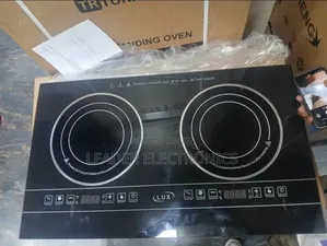 Lux Digital Touch Stove Double Hotplates Stove